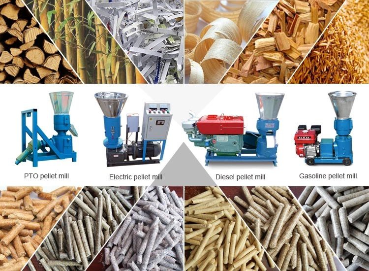 Sawdust Wood pellet machine