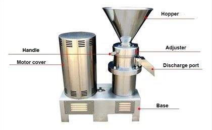 Žemės riešutų sviesto gamybos mašinos